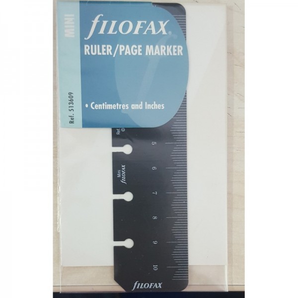 FILOFAX MINI RULER / PAGE MARKER