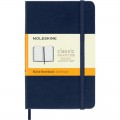Classic Pocket Notebook Hard Cover, Sapphire Blue