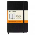 Classic Pocket Notebook Hard Cover, Black