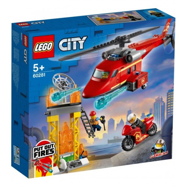 LEGO City Πυροσβεστικό Ελικόπτερο Διάσωσης 60281