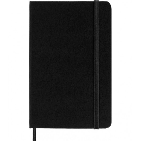 Classic Pocket Notebook Hard Cover, Black